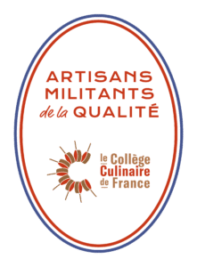 Logo du Collège Culinaire de France – Artisan Militant de la Qualité – Crêperie Le Nazaire à Saint-Nazaire